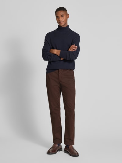 Tommy Hilfiger Straight Leg Chino aus Baumwoll-Mix Modell 'DENTON' Dunkelbraun 1