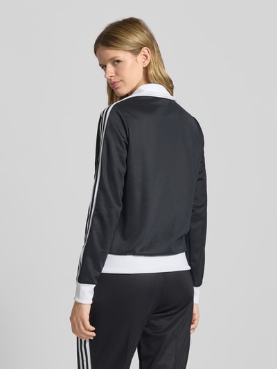 adidas Originals Kurtka treningowa ze stójką i logo Czarny 5