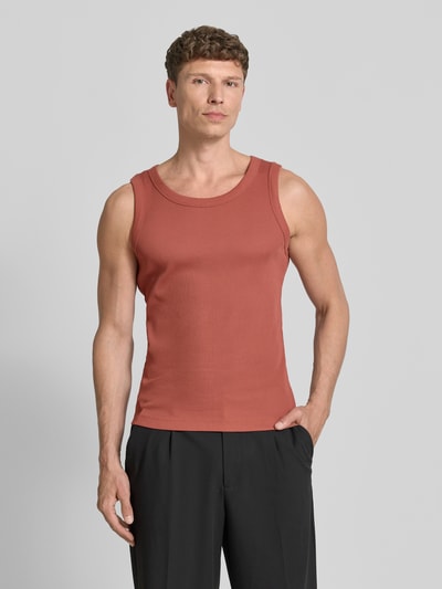 DRYKORN Tanktop in Ripp-Optik Modell 'Nathan' Orange 4