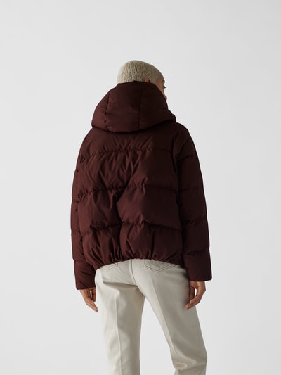 Bacon Daunenjacke in Stepp-Optik Schokobraun 5