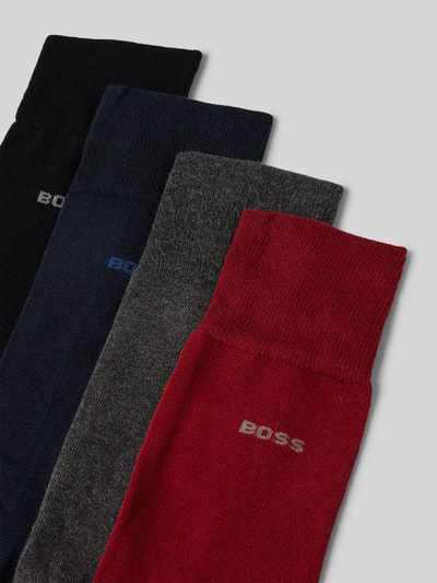 BOSS Socken mit Label-Stitching im 4er-Pack Rot 2