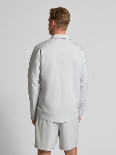 BOSS Green Relaxed Fit Freizeithemd mit Odor Control Hellgrau 5