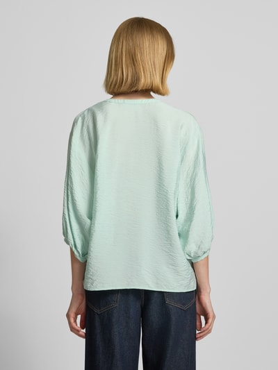Christian Berg Woman Regular Fit Bluse aus Viskose-Mix mit 3/4-Arm Mint 5