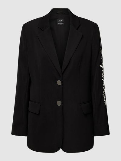 ARMANI EXCHANGE Blazer mit Pattentaschen Black 2