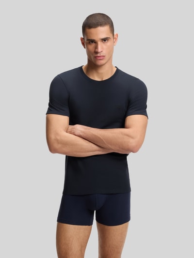 BOSS T-shirty o kroju slim fit z czystej bawełny w zestawie 3 szt. Niebieski 2