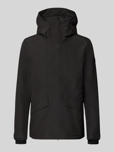 Didriksons Regular Fit Jacke mit Kapuze Modell 'Adam' Black 1