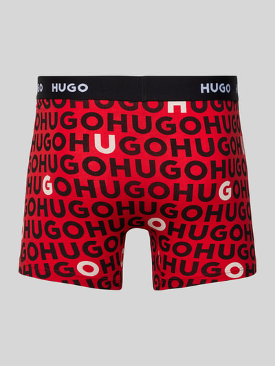 HUGO Trunks mit elastischem Logo-Bund im 3er-Pack Gruen 3