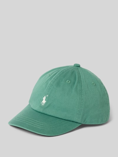 Polo Ralph Lauren Kids Czapka z daszkiem z wyhaftowanym logo Jasnozielony 1