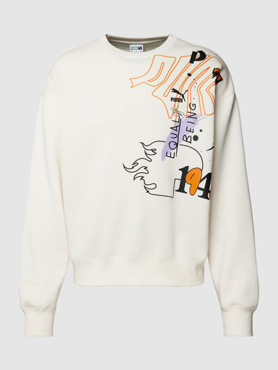 PUMA PERFORMANCE Sweatshirt mit Statement-Print - PUMA X P&C* Offwhite 2