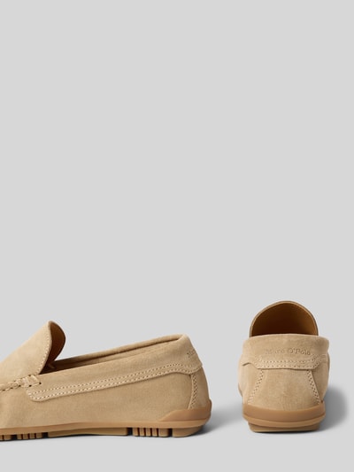 Marc O'Polo Slipper aus Rindsvelours Sand 2