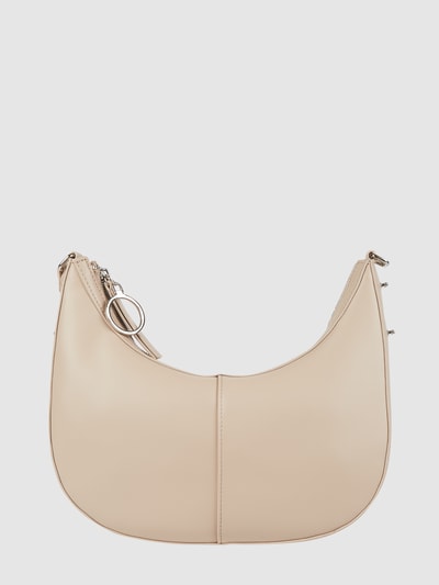 Seidenfelt Hobo Bag in Leder-Optik Modell 'Vinne' Taupe 4