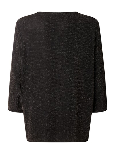 Christian Berg Woman Shirt met effectgaren Zwart - 3