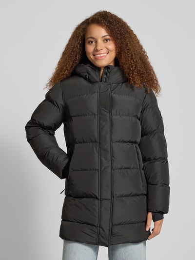 Superdry Gewatteerd jack met ritszakken Zwart - 4