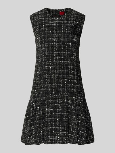 HUGO Mini-Etuikleid mit Woll-Anteil Rosa 2