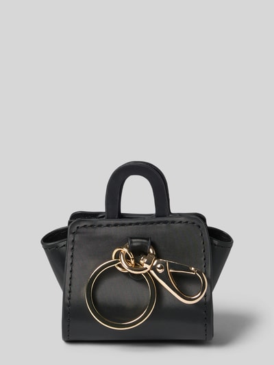 Produktfoto, torebka z główną przegrodą, zapięcie na magnes, aplikacja z metką, model 'AURUM' od VALENTINO BAGS, uchwyt