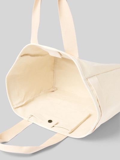 Lala Berlin Tote Bag aus reiner Baumwolle Beige 5