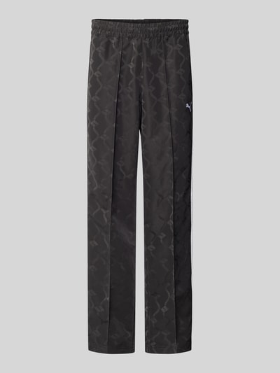 PUMA Performance Straight Fit Sweatpants mit Logo-Stitching Black 2