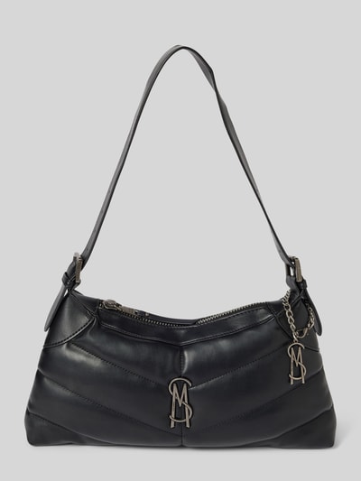 Steve Madden Handtasche mit Steppnähten Modell 'GAL' Black 2