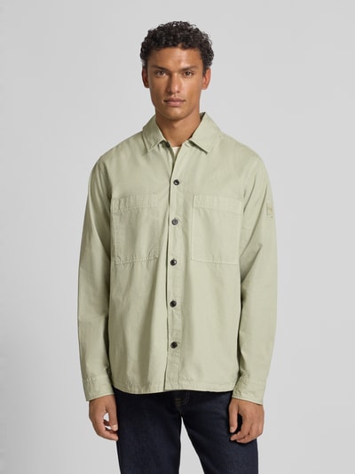 BOSS Orange Freizeithemd aus reiner Baumwolle Modell 'LOCKY_2' Lind 4