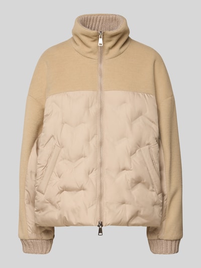 WHITE LABEL Relaxed Fit Jacke mit Zweiwege-Reißverschluss Sand 2