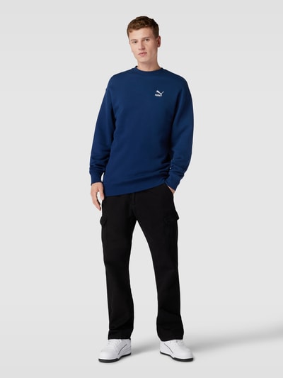 PUMA PERFORMANCE Sweatshirt mit Label-Stitching Royal 1