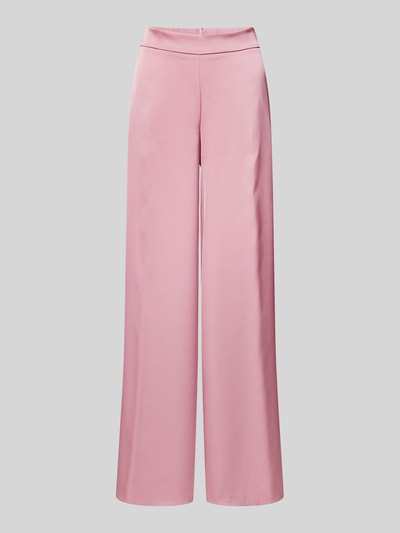 V by Vera Mont Wide Leg Stoffhose mit elastischem Bund Rosa 2