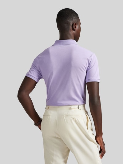 Polo Ralph Lauren regular fit poloshirt van katoenmix Lila - 5
