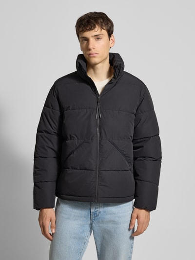 ONLY & SONS Regular Fit Puffer Jacket mit Stehkragen Modell 'PACK' Anthrazit 4