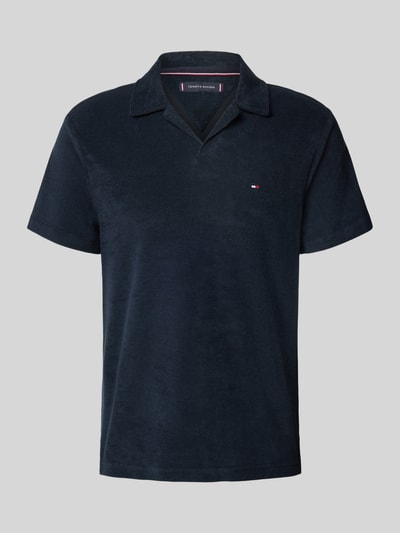 Tommy Hilfiger Regular Fit Poloshirt aus Baumwoll-Mix Marine 2