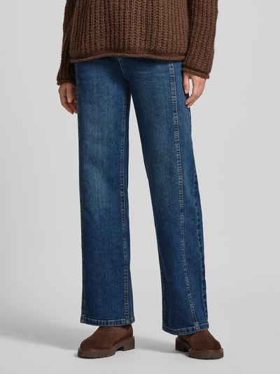 OPUS Straight Fit Jeans im 5-Pocket-Design Jeansblau 4