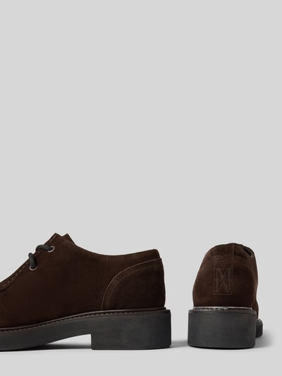 Marc O'Polo Veterschoen van suède Donkerbruin - 2