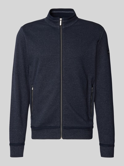 bugatti Sweatjack met opstaande kraag Marineblauw - 2