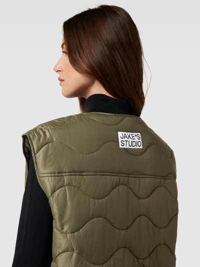 JAKE*S STUDIO WOMAN Bodywarmer met ritssluiting Rietgroen - 3