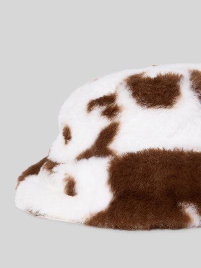 Pieces Bucket Hat in flauschiger Qualität Modell 'JEANEL' Offwhite Melange 2