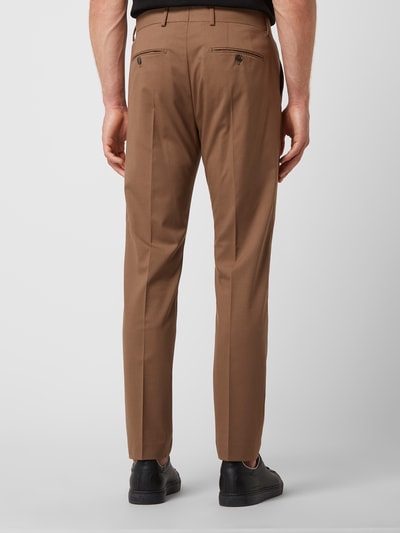 SELECTED HOMME Slim fit pantalon met stretch, model 'Mylologan' Camel - 5