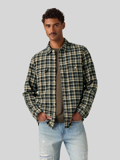 Levi's® Freizeithemd mit Brusttaschen Dunkelgrau 4