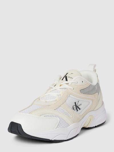 Calvin Klein Jeans Chunky Sneaker mit Label-Details Modell 'RETRO TENNIS' Beige 1