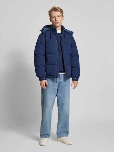 Levi's® Steppjacke mit Kapuze Modell 'ROCKRIDGE' Dunkelblau 1