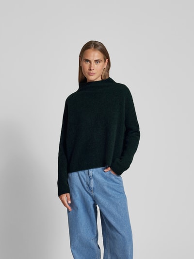 Filippa K Oversized Pullover mit Stehkragen Black 4