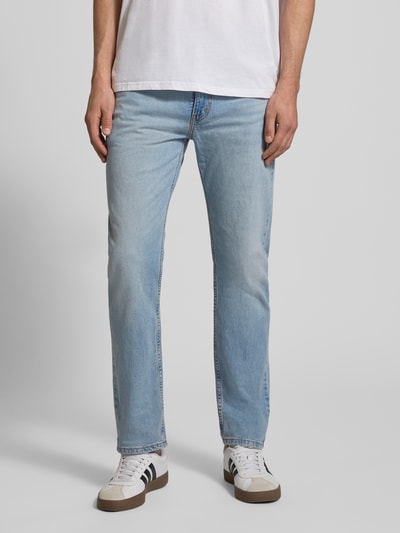 Levi's® Jeansy o kroju tapered fit z mieszanka bawełny model '502®' Jasnoniebieski 4