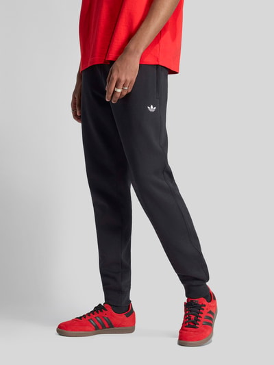 adidas Originals Slim Fit Sweathose aus Baumwoll-Mix Black 4