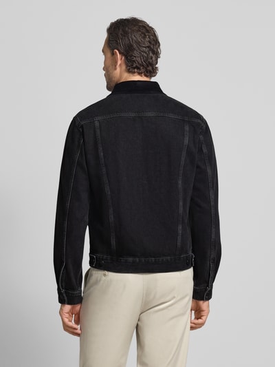 Marc O'Polo Denim Regular Fit Jeansjacke aus reiner Baumwolle Black 5