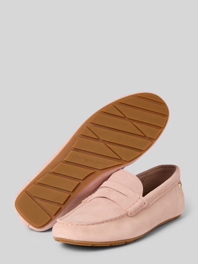 Tommy Hilfiger Slipper aus Wildleder Rosa 4