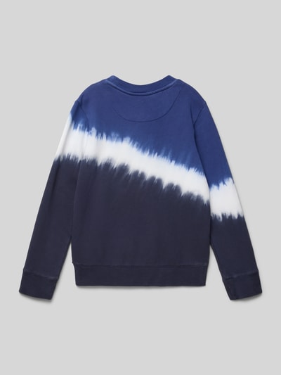 Garcia Regular fit sweatshirt met statementstitching Blauw - 3