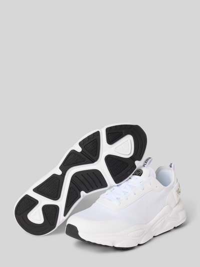 PLEIN SPORT Sneakersy z aplikacją z logo model ‘MATCH POINT’ Biały 4