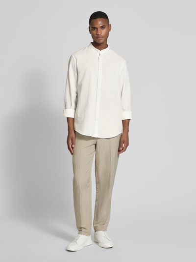 ARMANI EXCHANGE Freizeithemd mit Knopfleiste Weiss 1