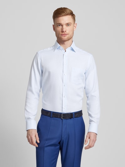 OLYMP Modern Fit Businesshemd mit Kentkragen Bleu 4