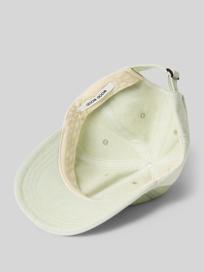 Produktfoto, Basecap mit Logo-Stitching von Wood Wood aus mieszanka bawełny, daszek, wyhaftowane logo, otwory wentylacyjne, regulowana patka z tyłu