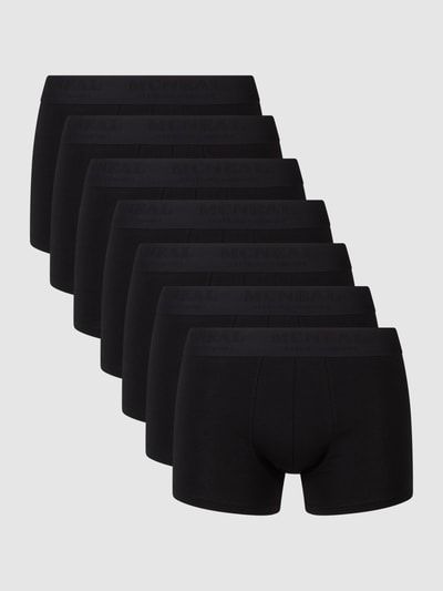 MCNEAL Boxershort met logo in band in een set van 7 stuks Zwart - 1