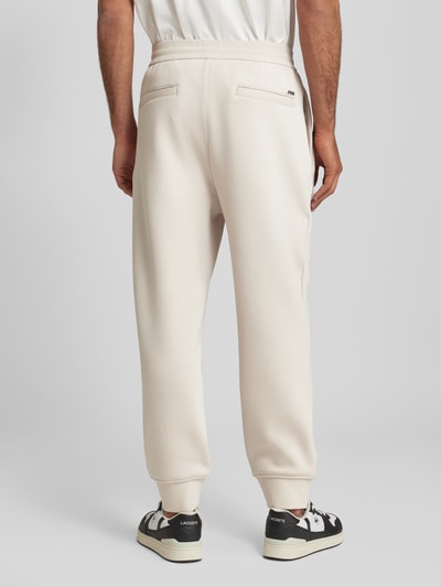 Emporio Armani Sweatpants mit elastischem Bund Sand 5